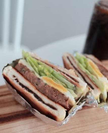 단짠맛 꿀호떡버거 만들기