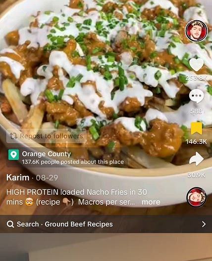 High Protein Loaded Fries