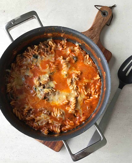 One Pot Mince and Pasta