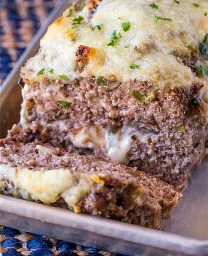 Philly Cheesesteak Meatloaf