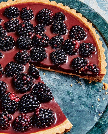 BlackBerry Caramel Tart
