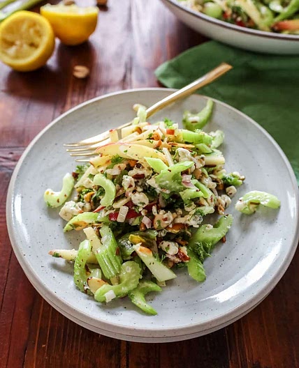 Lemony Celery Slaw