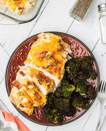 Easy Baked Crack Chicken Recipe (Keto)