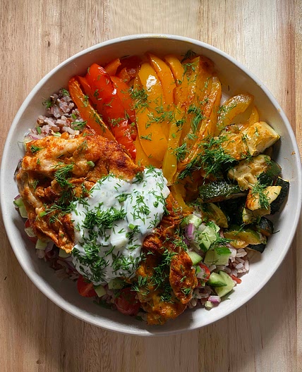 Mediterranean Chicken Bowl