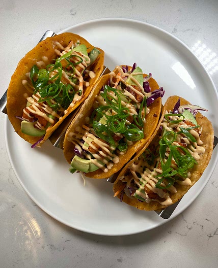 Crunchy Shrimp Tacos