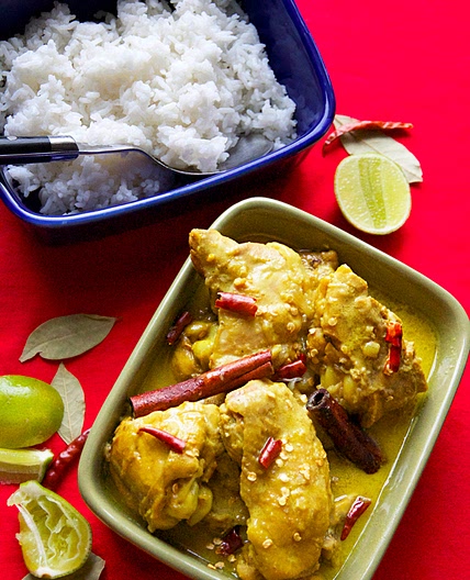 Yul Brynner's Chicken Yellow Curry