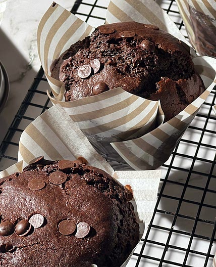 Double Chocolate Muffins