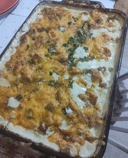 Keto chicken broccoli cheddar yummy