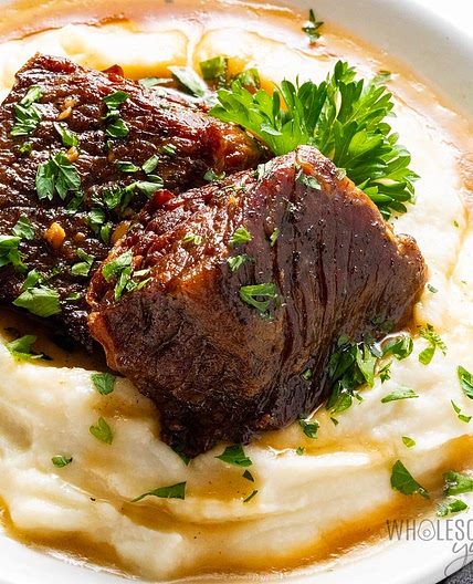 Instant Pot Short Ribs (5 Ingredients)