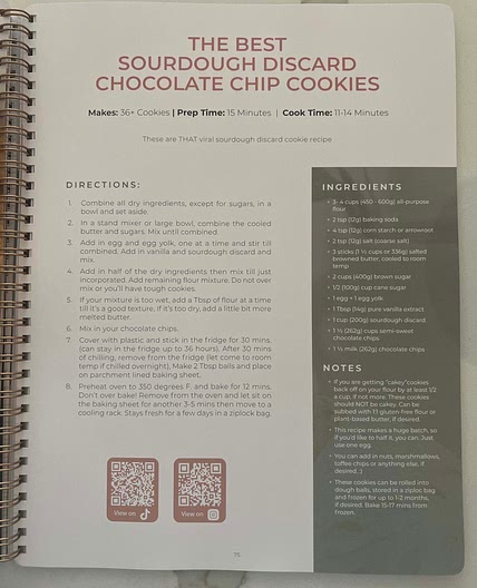 THE BEST SOURDOUGH DISCARD CHOCOLATE CHIP COOKIES