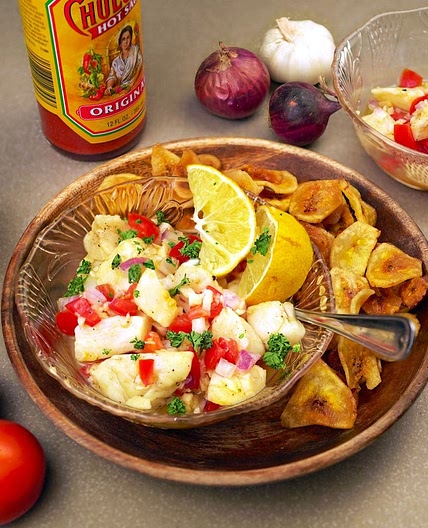 Scallop ceviche