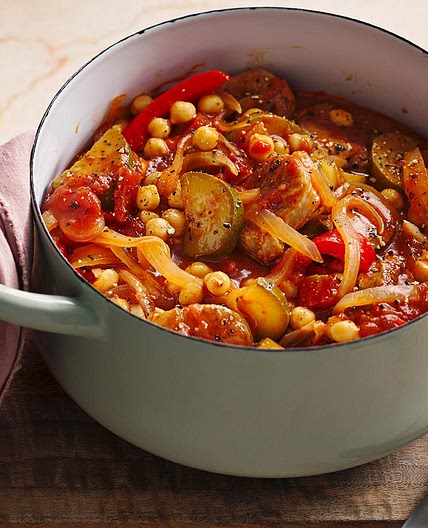 Easy pork and chickpea stew