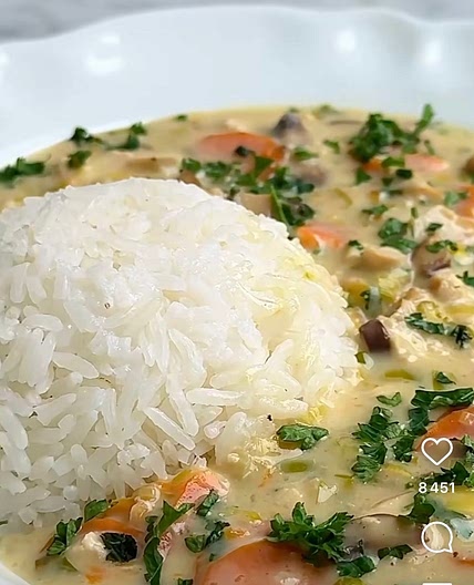 Blanquette de poulet 