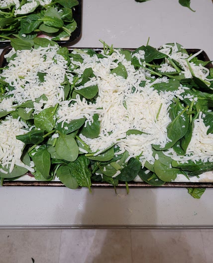 Spinach Pizza