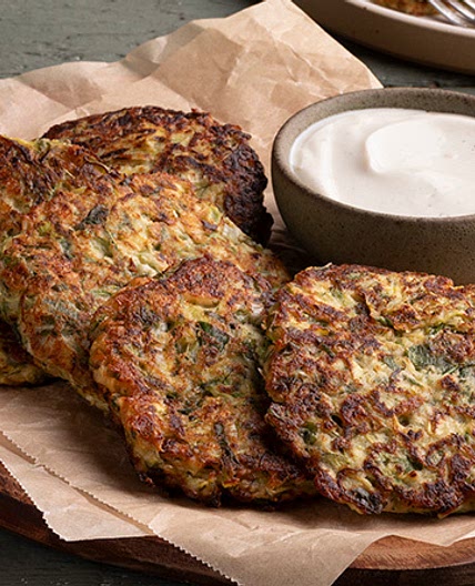 Greek zucchini fritters