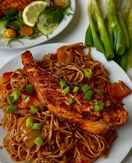 Quick Cajun Salmon 