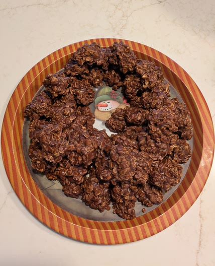 Alice's No Bake Peanut Butter Cookies