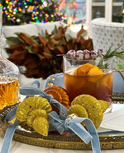 Holiday Bourbon Smash