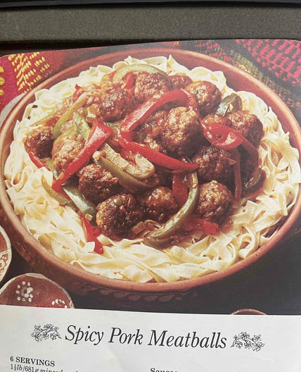 Old Schwartz Spicy Pork Meatballs