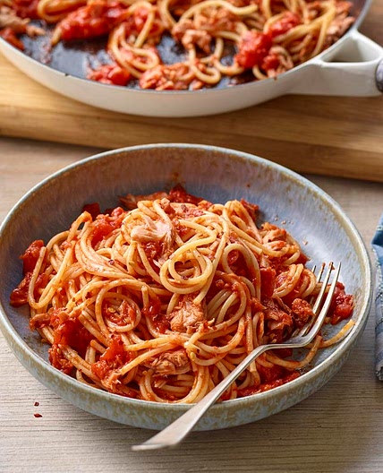 Chilli tuna pasta