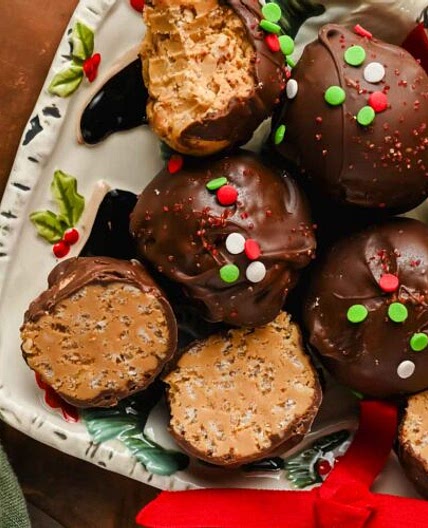 Buckeye Balls with Rice Krispies Recipe
