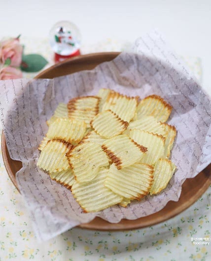 에어프라이어 감자튀김 만드는법 감자칩 만들기