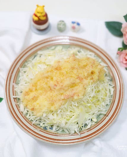 양배추 활용요리 양배추 샐러드 레시피 양배추사과 샐러드소스