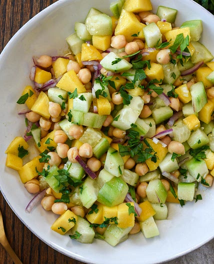 Mango Cucumber Salad