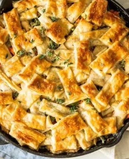 French chicken pot pie