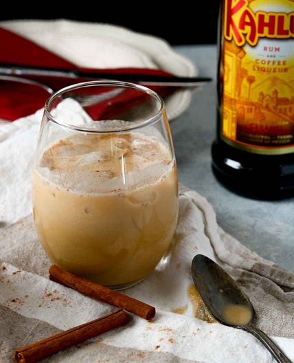 Pumpkin Spice mixed drink 
