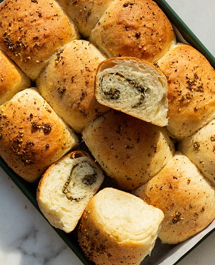 Bay Leaf Butter Rolls