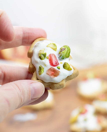 Stracciatella Christmas Bites