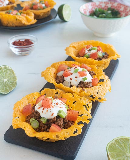 Easy Keto Taco Crisps