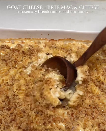 Goat Cheese + Brie Mac & Cheese