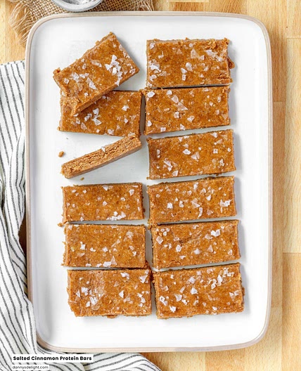 Salted Cinnamon Protein Bars