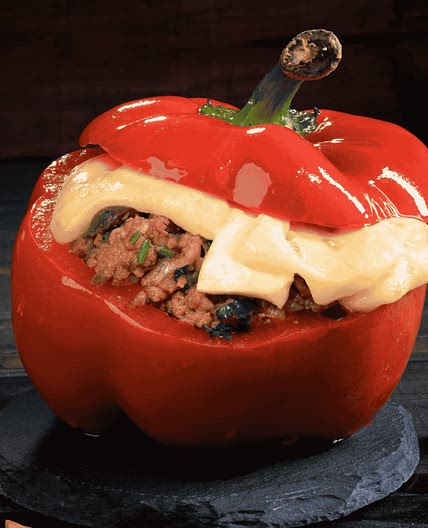 Peruvian Rocoto Relleno (Stuffed Spicy Peppers)