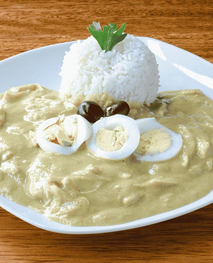 Aji de Gallina (Creamy Chicken Stew)