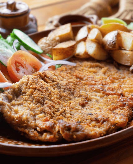 Cotoletta alla Milanese (Breaded Veal Cutlets)