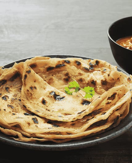 Malabar Parotta (Layered Flatbread)