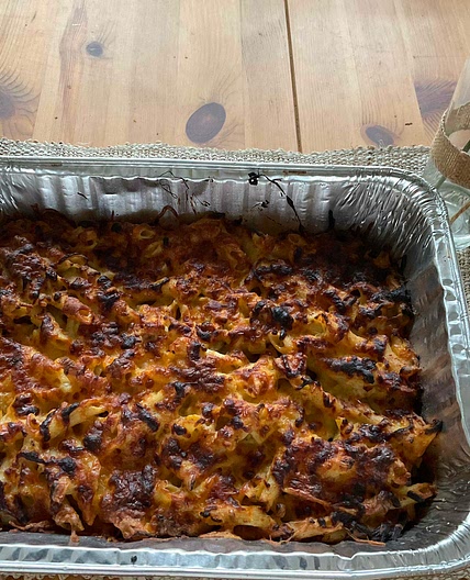 Haitian Macaroni Au Gratin