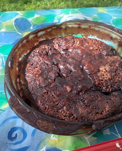 Gebakte sjokoladepoeding (Diaan)
Kook en Geniet p 282