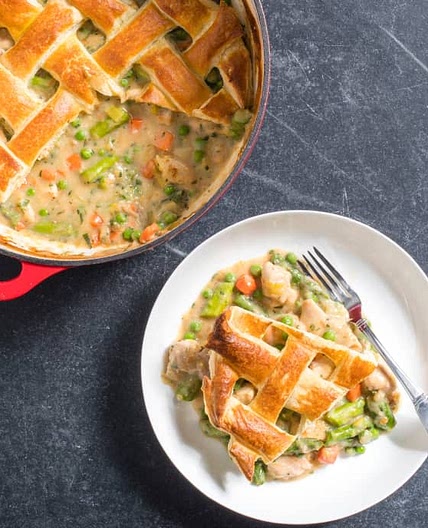 *N/A* Chicken Pot Pie with Spring Vegetables