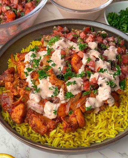 Harissa Chicken Bowls 