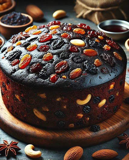 Goan Christmas Cake (Dessert)