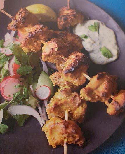 Oven roasted chicken tikka (murghi na tikka)