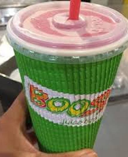 Boost justice smoothie 352cal high protein and fibre *