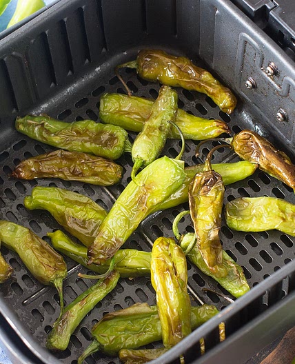 Air Fryer Blistered Shishito Peppers Recipe
