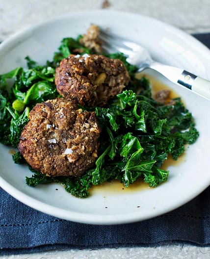 Porcini nut patties