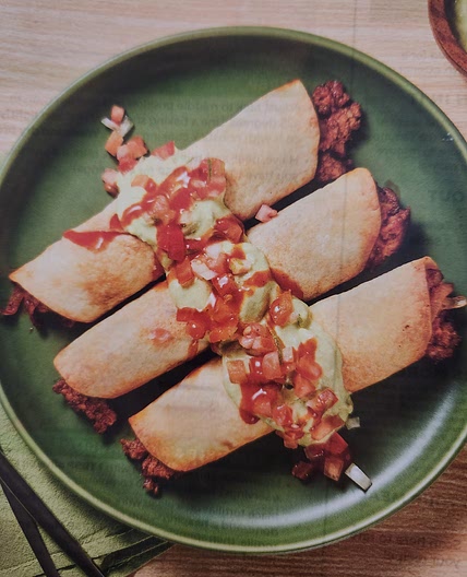 Fully loaded Pork Taquitos