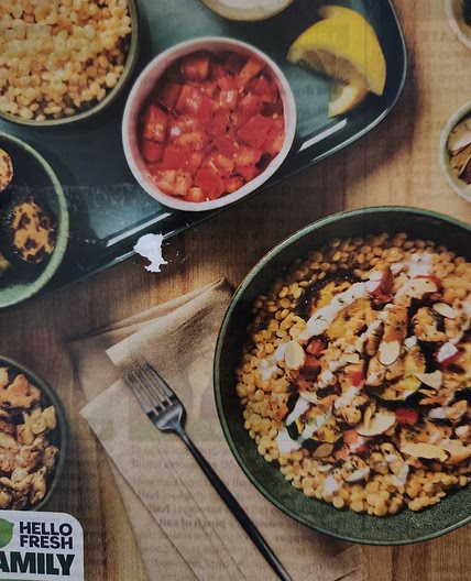 Mediterranean chicken and couscous